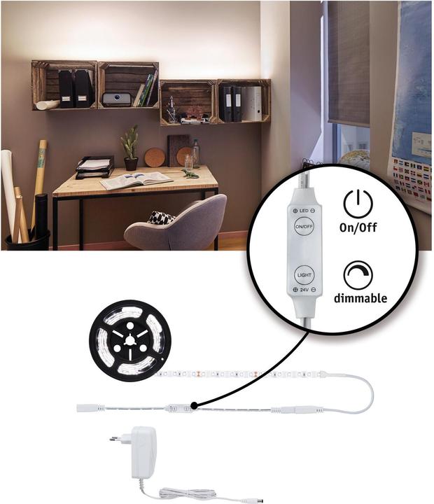 Actual product image Paulmann SimpLED (Neutral White, 150 cm, Indoor)