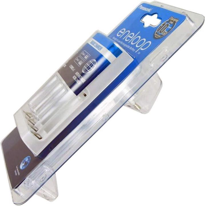 Actual product image Panasonic Ladegerät BQ-CC18 für 2-4 AA/AAA Zellen Timer gesteuert und ACCUCELL Accubox (Device specific, Chargers without battery)