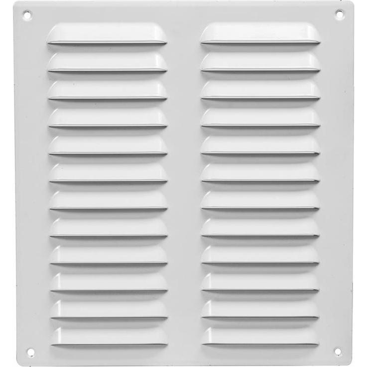 Euro3plast, Belüftungssystem, GRILLE METAL 260X280, WHITE