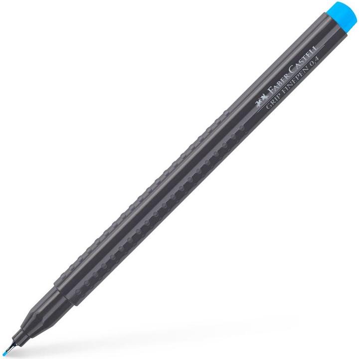 Actual product image Faber-Castell Finepen Grip 0.4 light blue (Light blue, 1 x)