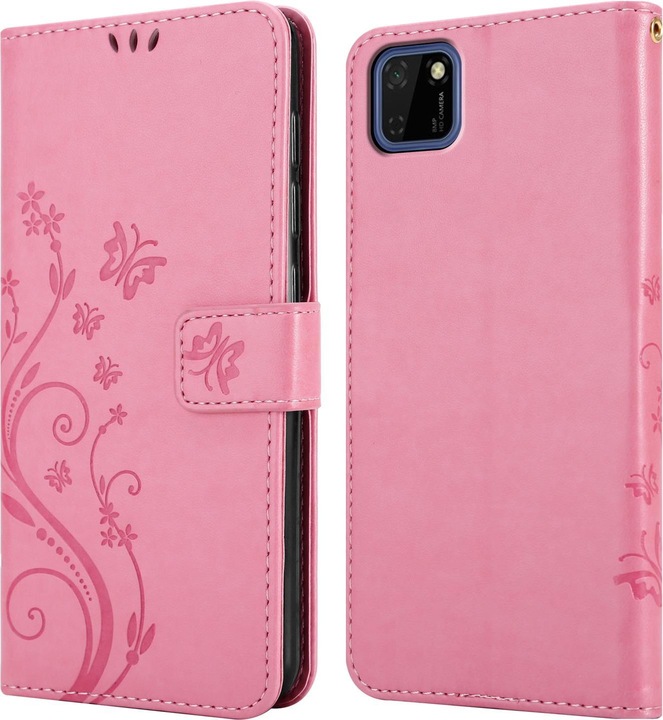 Produktbild Cadorabo Flower Book Cover (Huawei Y5p)