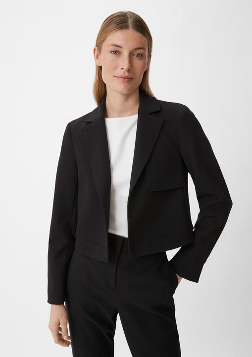 Produktbild Comma Indoor-Blazer Kurzer Blazer aus Viskosemix (46)