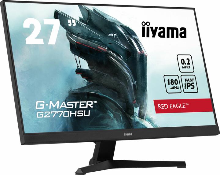Image du produit iiyama 27IN G-MASTER RED EAGLE FAST IPS 1920X1080 180HZ AND 0.2MS MP (1920 x 1080 pixels, 27")