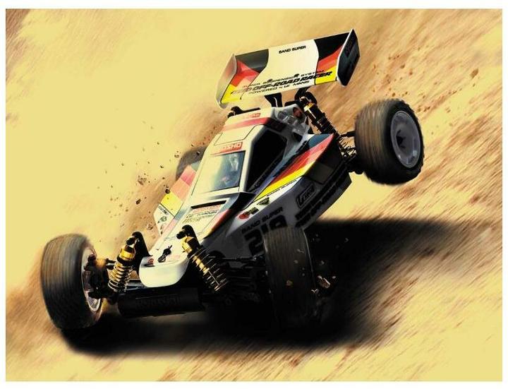 Immagine prodotto Kyosho Buggy Optima Mid Koswork Edition, 4WD, 1:10, Kit (Kit)