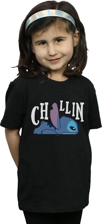 Produktbild Disney Lilo And Stitch Chillin TShirt Mädchen (140, 146)