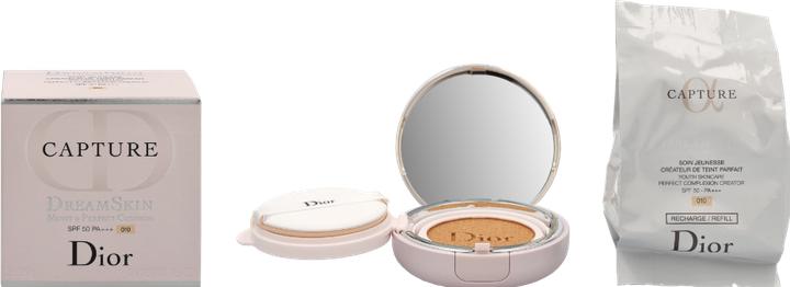 Actual product image Dior Dreamskin Moisturizer Cushion No 010 (010 Beige)
