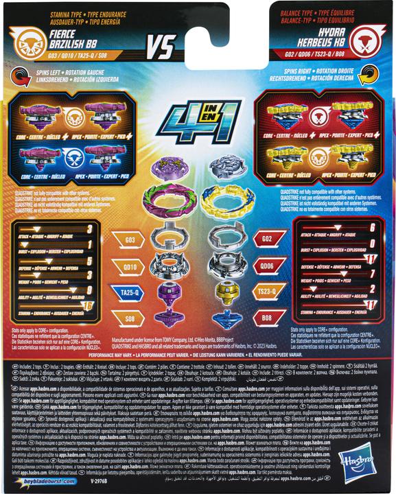 Produktbild Hasbro Gambit Dragon vs. Ambush Achi (Multilingual)