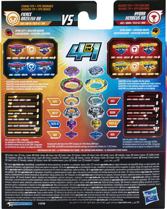 Actual product image Hasbro Gambit Dragon vs. Ambush Achi (Multilingual)