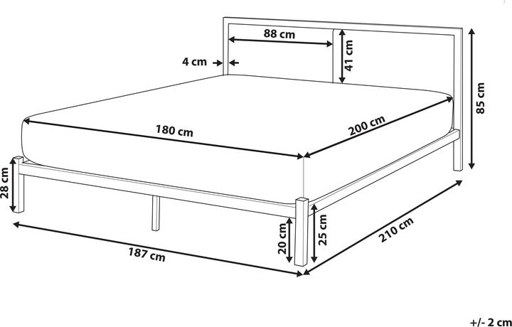 Image du produit Beliani Clamart (180 x 200 cm)