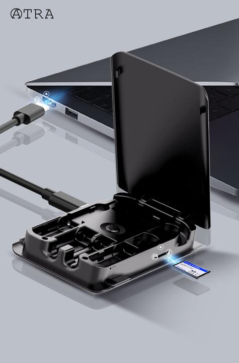 Image du produit Atra boîte multifonctionnelle (USB Type C, Lightning)