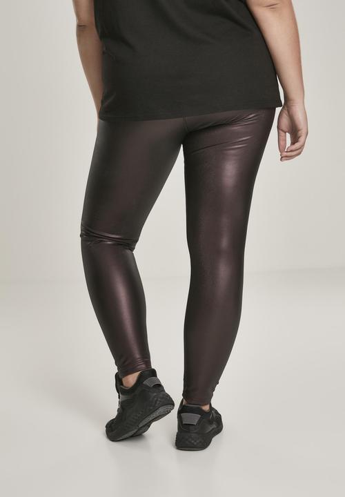 Image du produit Urban Classics Ladies Synthetic Leather High Waist Leggings (4XL)