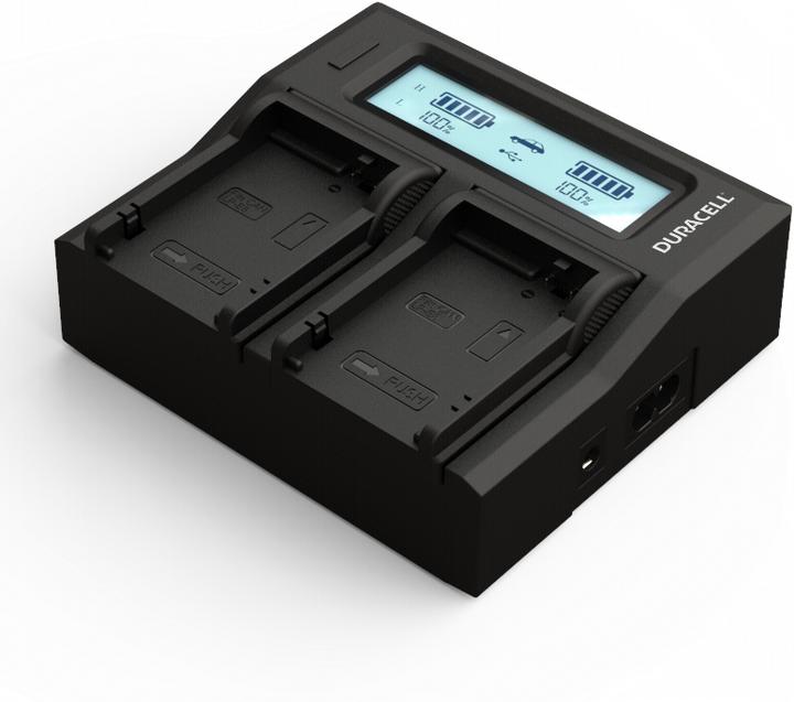 Actual product image Duracell Dual Charger for DR9945/LP-E8 (Camera battery charger)