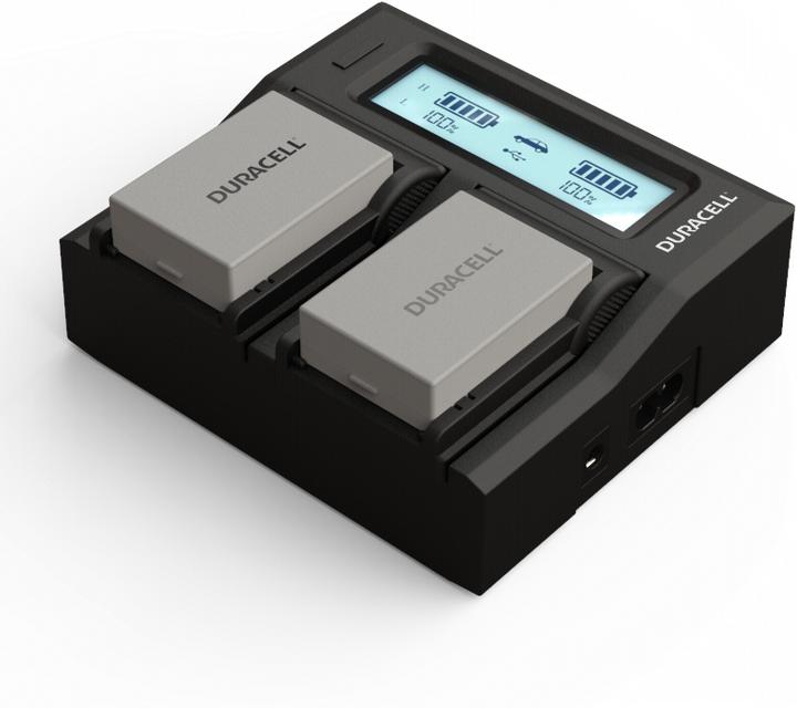 Actual product image Duracell Dual Charger for DR9945/LP-E8 (Camera battery charger)