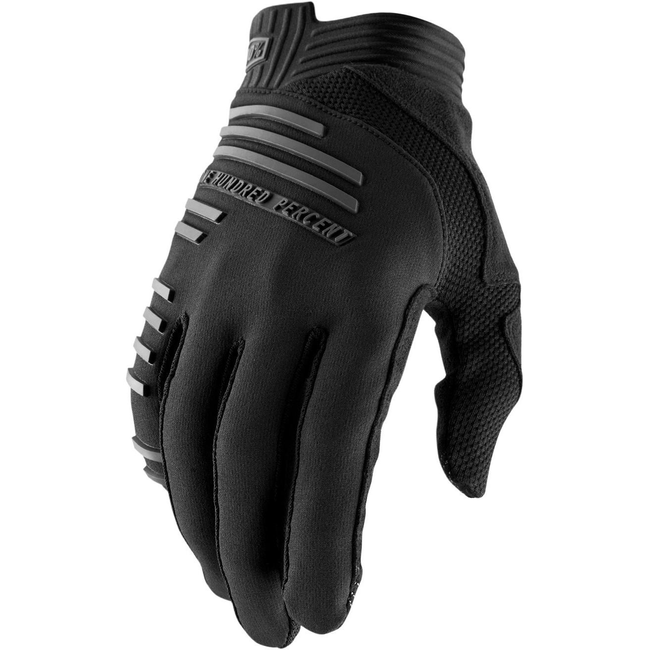 100%, Herren, Handschuhe, R-Core, Schwarz, (S)
