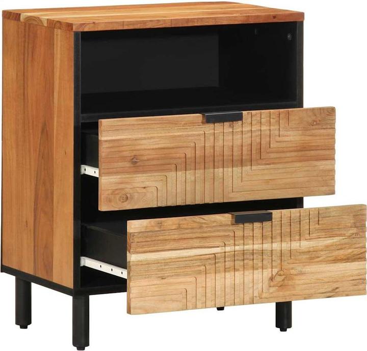 Actual product image vidaXL Bedside table (50 x 33 x 62 cm)