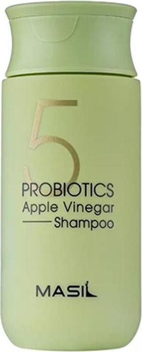 Masi (MASIL) 5 Probiotics Apple Vinegar Shampoo 300ml - Free Gift (300 ml, Flüssiges Shampoo)