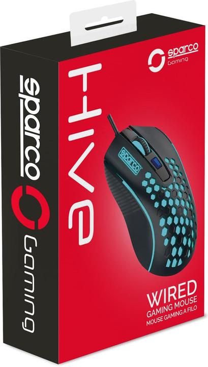 Actual product image Sparco Wired Mouse Spmouse (Cable)