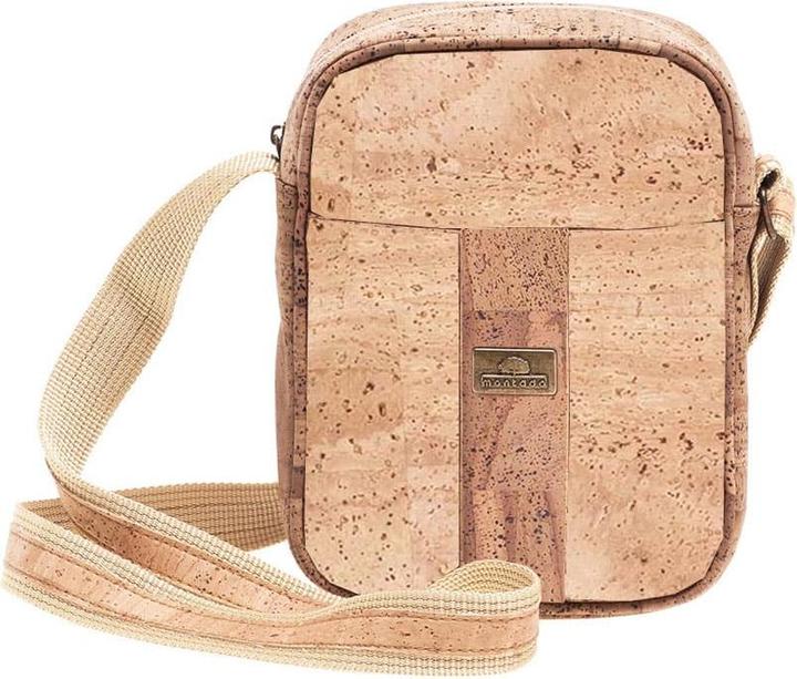 Image du produit Montado Sac en liège "Cross Stripe" naturel