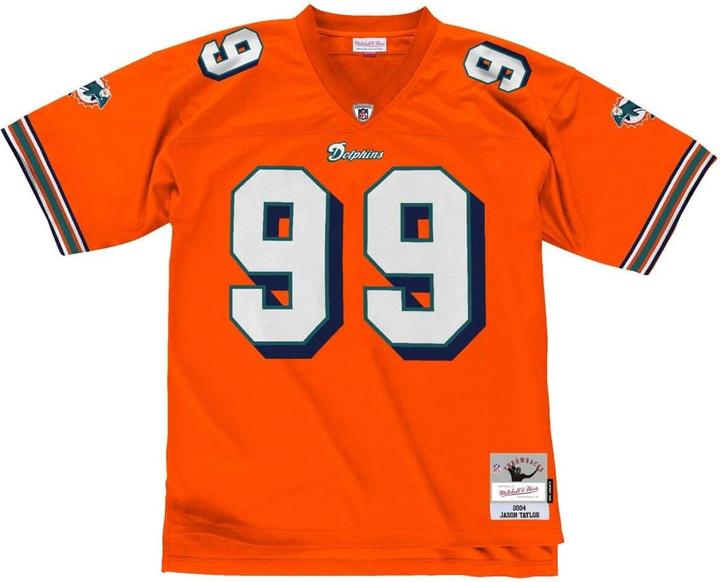 Immagine prodotto Mitchell & Ness Maglia NFL Legacy - Miami Dolphins 2004 Jason Taylor - S (S)