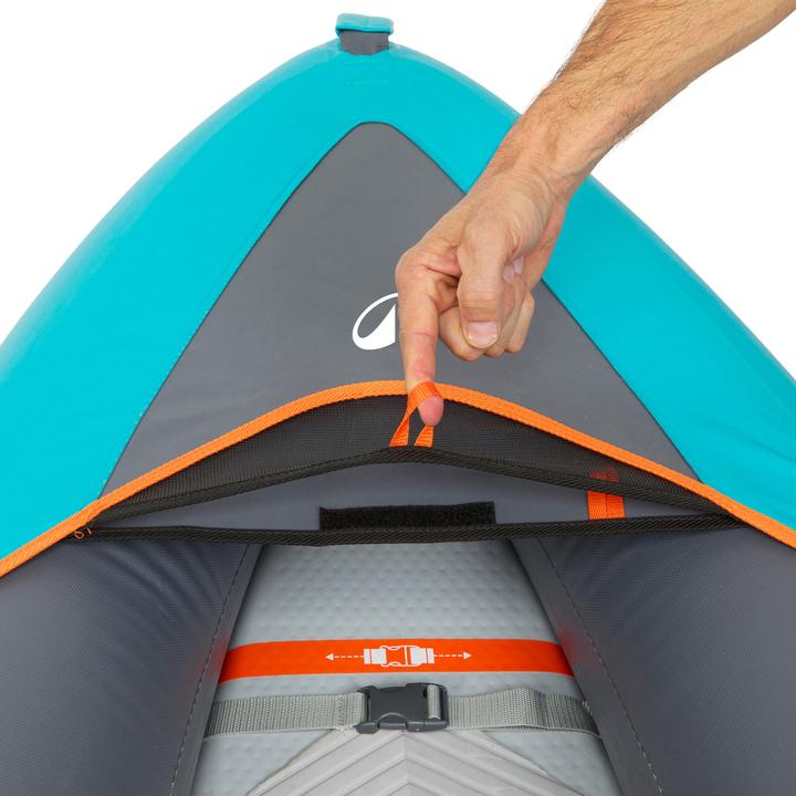 Produktbild Tribord Inflatable canoe kayak 2/3 person - 100+ Blue (3 Pers.)