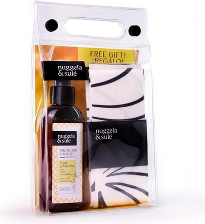 Image du produit Nuggela & Sulé Nuggela & Sule Hair Protector Kit with Hair Protector and Carre Scarf (Kit de soins capillaires)