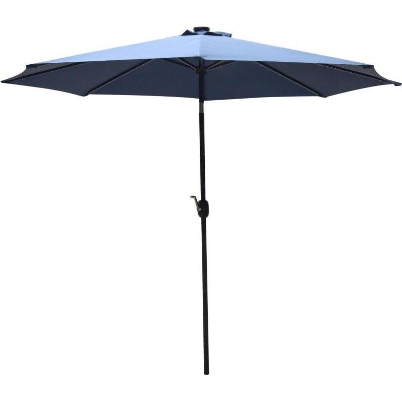 Saska Garden, Ombrellone, Parasol Ogrodowy Z Oświetleniem LED 300cm Granatowy