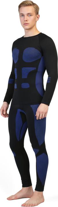 Produktbild Normani 2 x Thermooberteil Langarm Shirt Skiunterwäsche für Herren - 9874 (52, 54, L, XL)