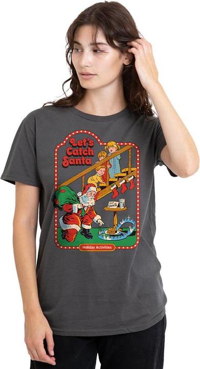 Produktbild Steven Rhodes Let's Catch Santa TShirt (XXL)
