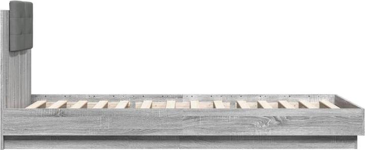 Immagine prodotto vidaXL Struttura letto con testiera e luci LED (90 x 200 cm)