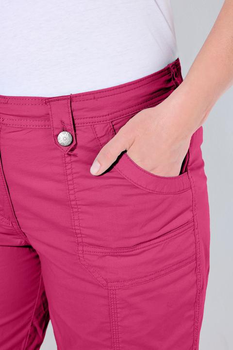 Immagine prodotto Ulla Popken Bermuda in stile cargo con quattro tasche e cintura comfort (62)