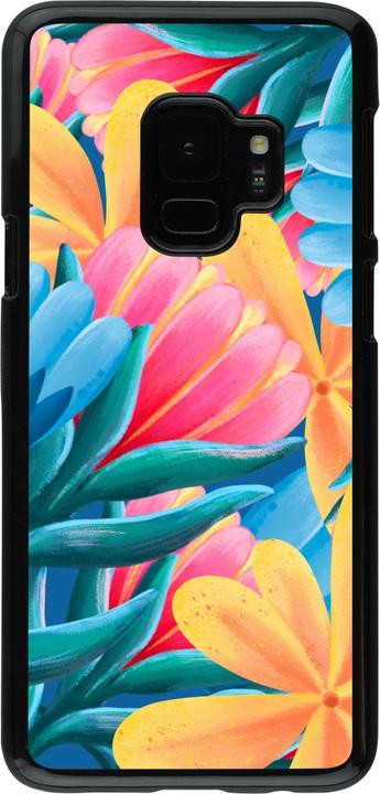Produktbild PhoneLook Hülle Spring 23 colorful flowers (Samsung Galaxy S9)