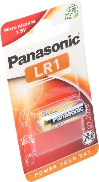 Panasonic Micro Alkali LR1 (1 pcs., N, 900 mAh)