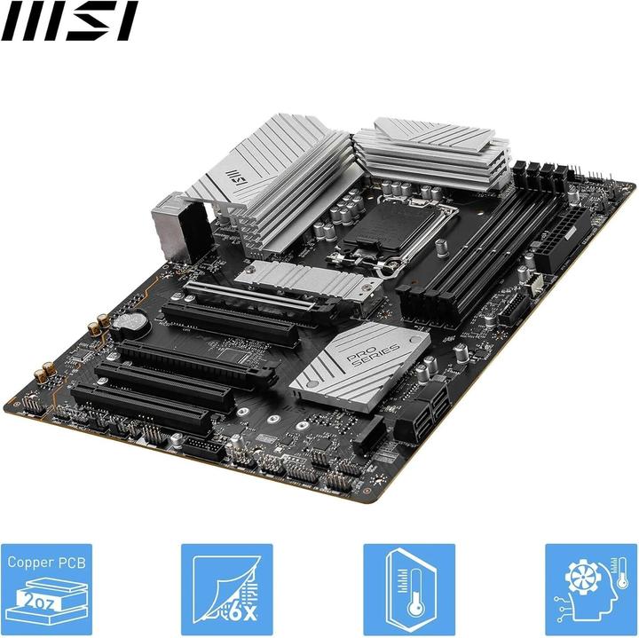 Produktbild MSI PRO B760-P II (LGA 1700, Intel B760, ATX)