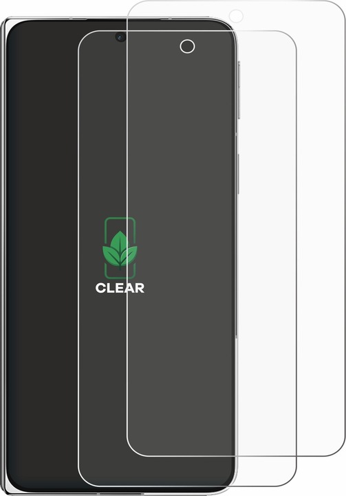 Produktbild ScreenLeaf Schutzfolie nachhaltiger Displayschutz Display Schutz Folie Klar Transparent (2 Stück, Oppo Find X5)