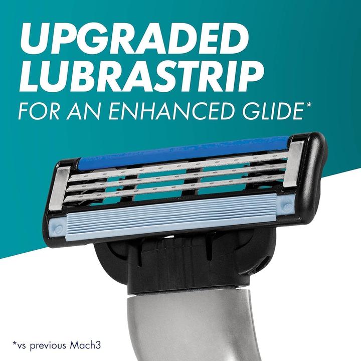 Actual product image Gillette Mach3 Rasierklingen-Set