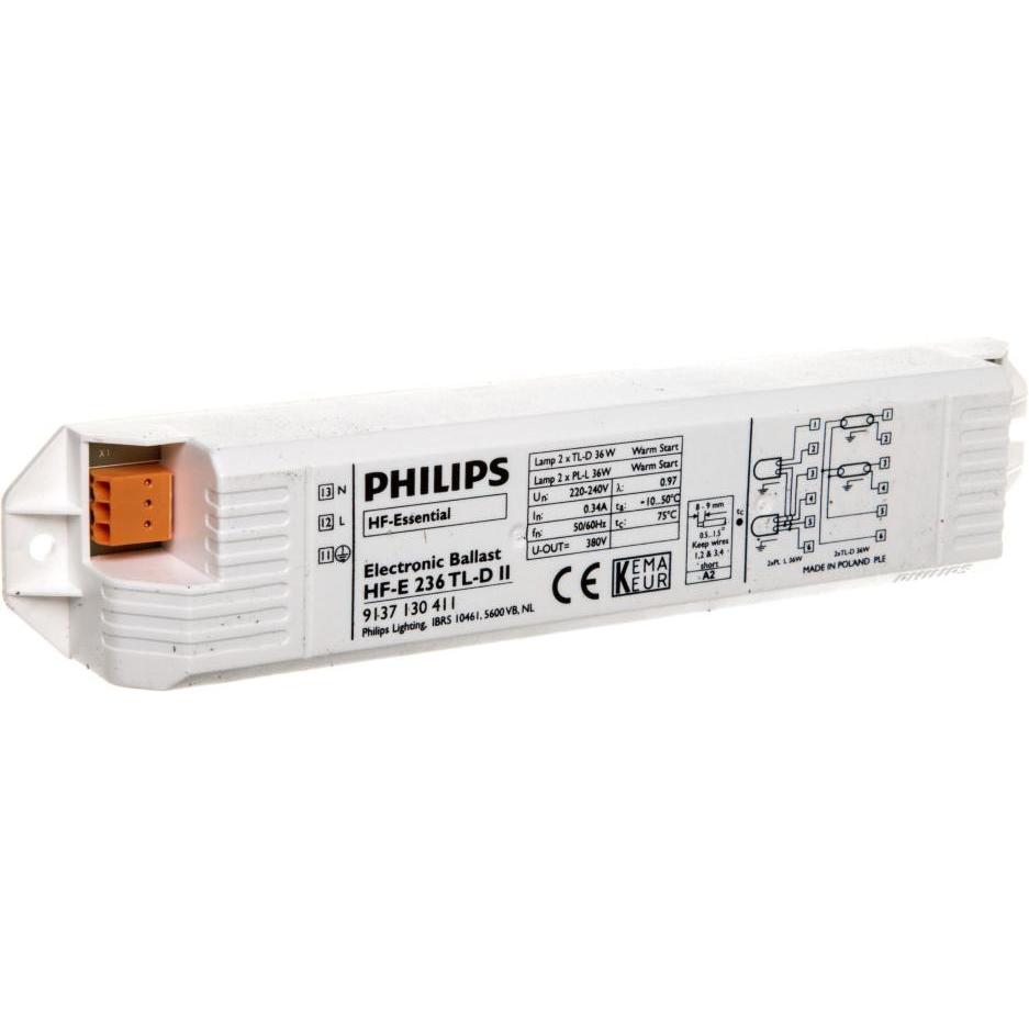 Thumbnail - Philips, Wandleuchte + Deckenleuchte, Elektroninis balastas HF-E 236 TL-D II 50/60Hz (8718291770589)