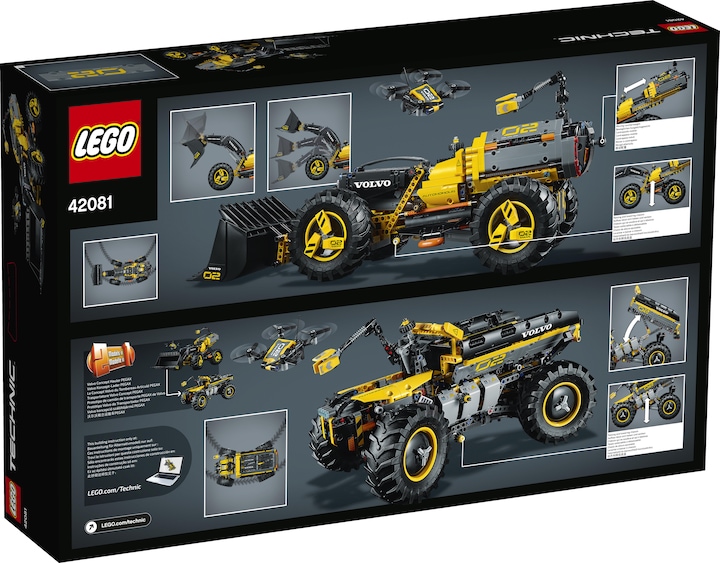 Actual product image LEGO Volvo Concept Wheel Loader ZEUX (42081, LEGO Technic)