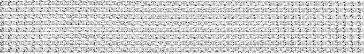 Produktbild Partydeco Strassband mit Aufkleber Silber (4cm)