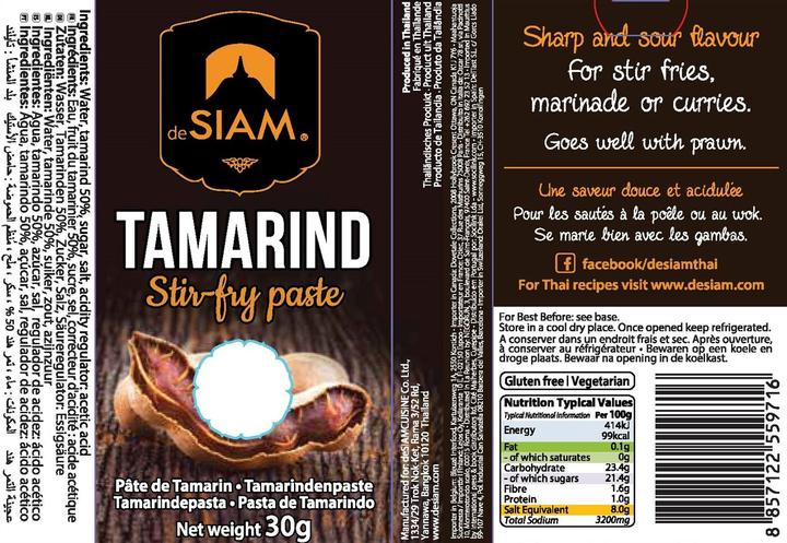 Image du produit deSiam Tamarind (30 g)