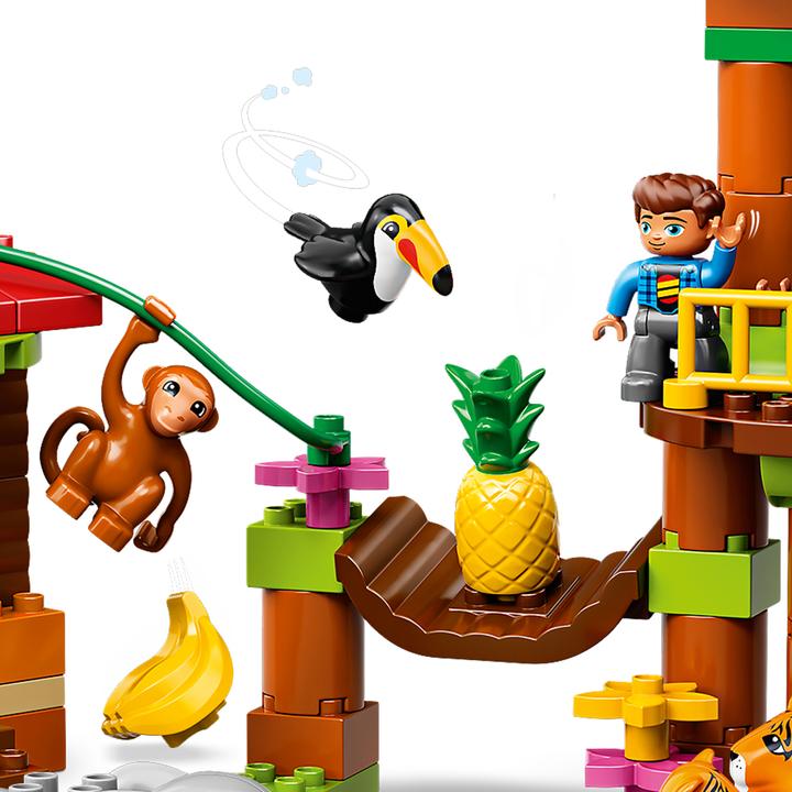 Produktbild LEGO DUPLO Baumhaus im Dschungel (10906)
