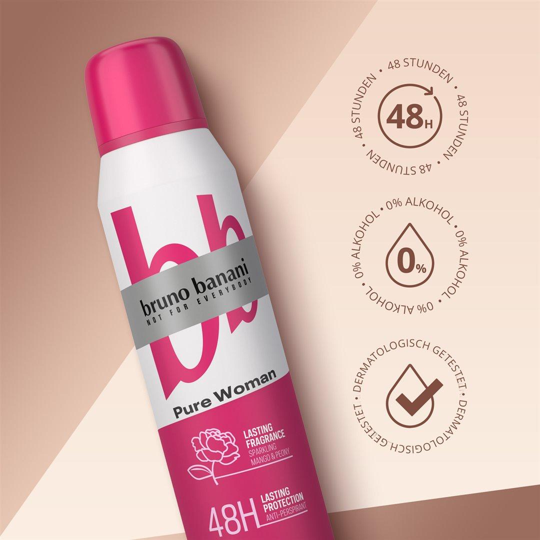 Thumbnail - Bruno Banani, Deo, Pure Woman (Spray, 150 ml)