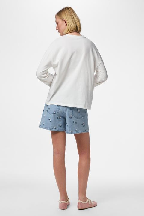 Image du produit Pieces Pcflora Hw Denim Emb Shorts Noos (M)