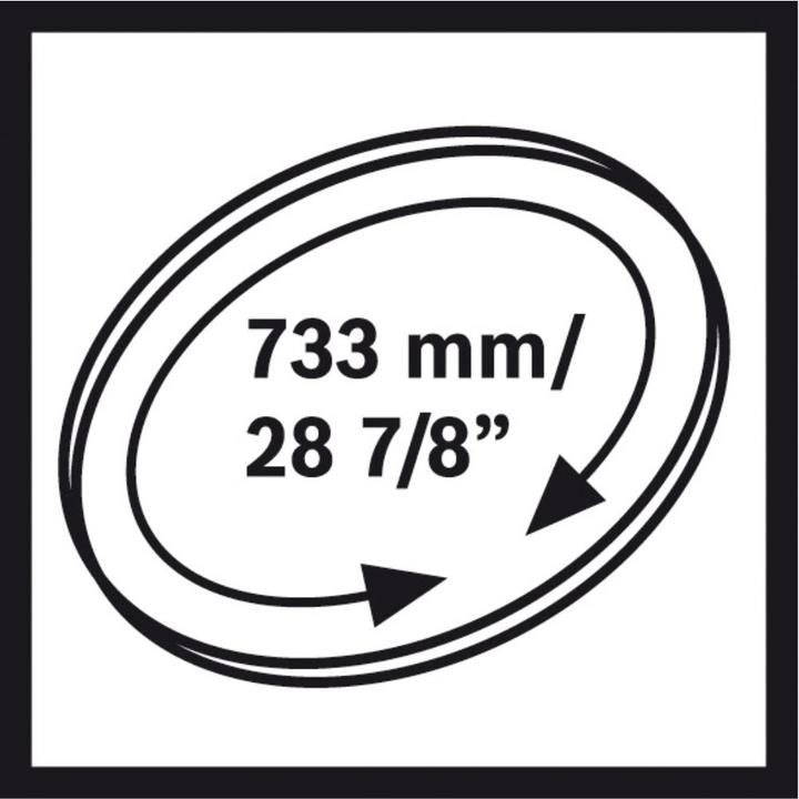 Actual product image Bosch Professional Zubehör PRO CB2824 Bandsaw blade, 733 mm, 2 pcs.