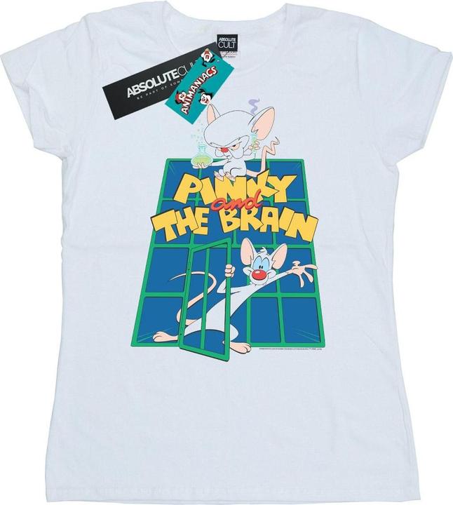 Immagine prodotto Universal Textiles Pinky And The Brain Laboratory Maglietta Donna (XL)
