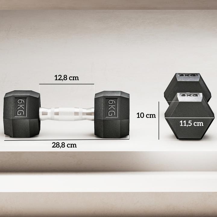 Immagine prodotto Homcom Manubrio (2 x 6 kg)