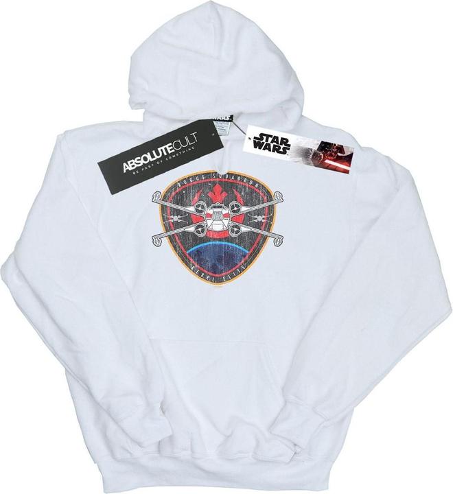Actual product image Star Wars Mens Rebel Elite Badge Hoodie (L)