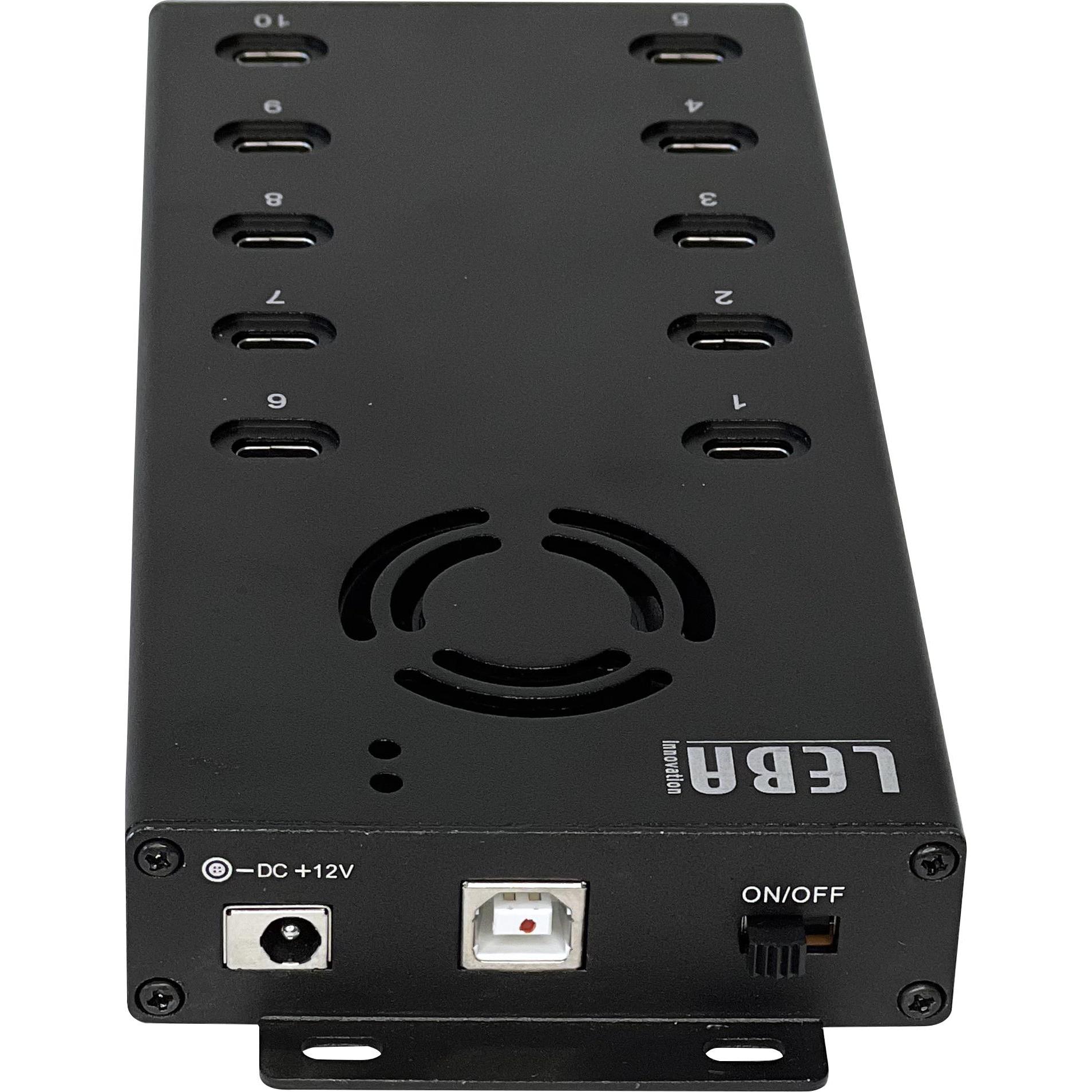 Leba NoteSync, USB-C, 12 Watt pr. (12 W), USB Ladegerät, Schwarz