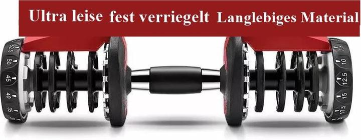 Image du produit Gym Universe 3in1 haltère long réglable + haltère court, kettlebell réglable 1,5 - 18kg
