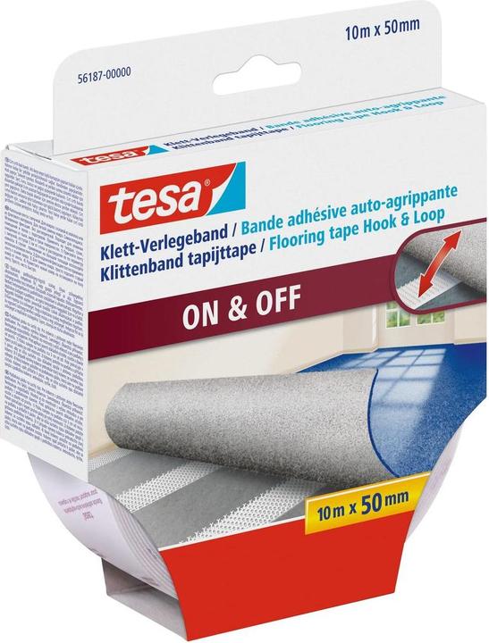 Image du produit tesa Bande de pose Velcro (50 mm)