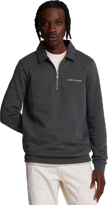 Immagine prodotto Lyle and Scott Felpa Ricamato Cerniera ad un quarto Uomo (M)